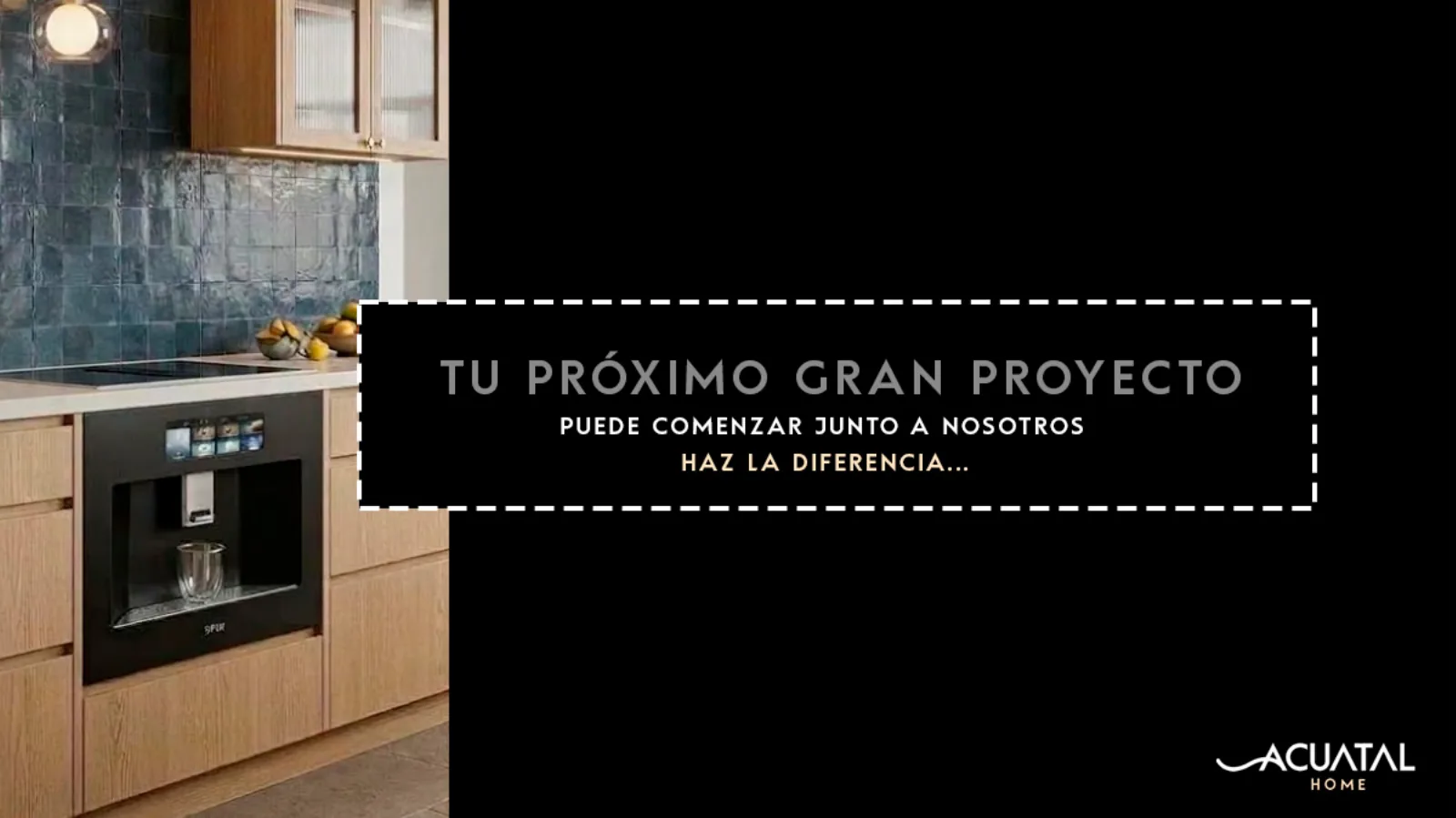 Acuatal Home, lámina 12: Tu proyecto